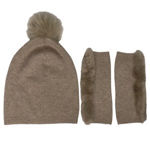 Piccolo Broome Cashmere Hat and Gloves